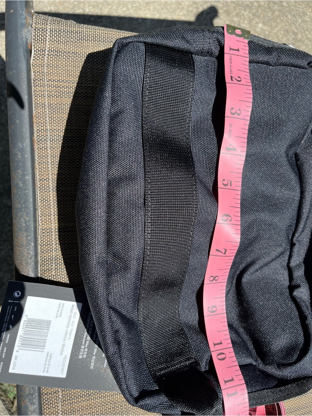 Nike Black Men’s Medicine/Toiletry Bag - Picture 3 of 5